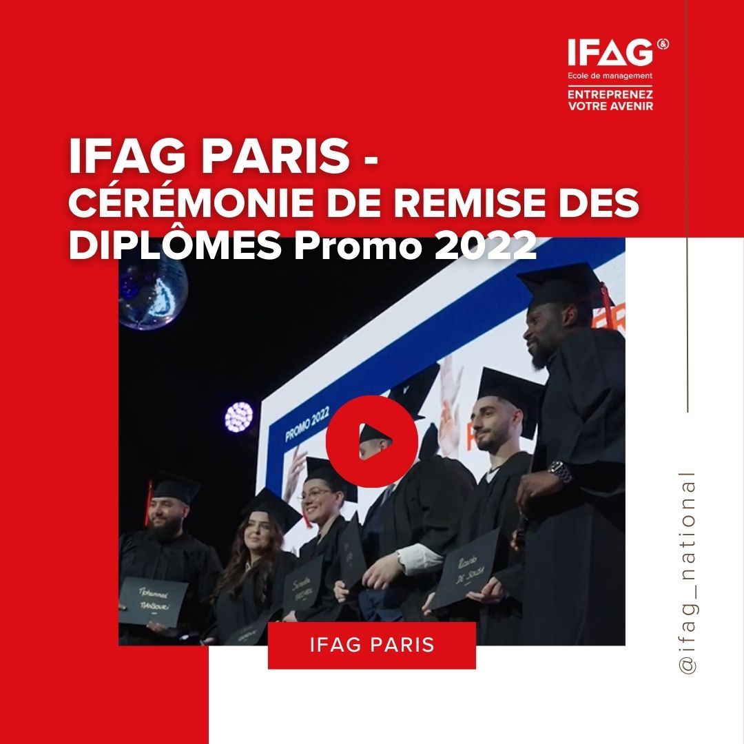 IFAG Paris : [évènement] Cérémonie de remise des diplômes - Promo 2022 ...
