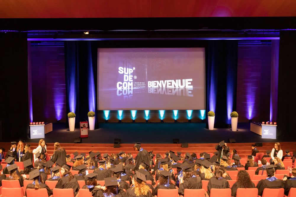 Retour sur la cérémonie de remise des diplômes 2023 | SUP'DE COM Lyon