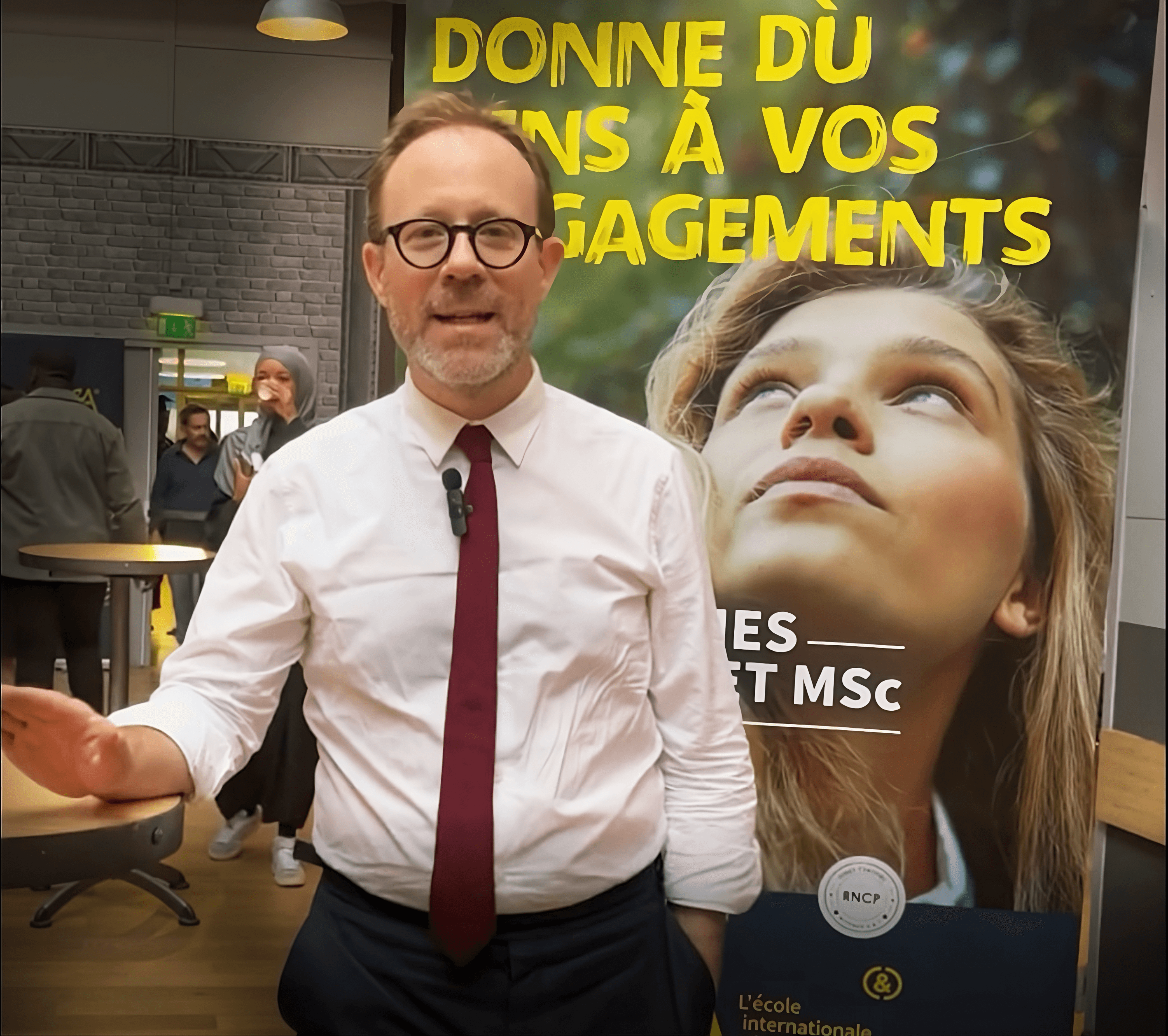 Le message inspirant de Vincent MARTIN, directeur du réseau des Écoles 3A
