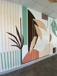 Fresque street art Wall of Art campus SUP'DE COM Montpellier